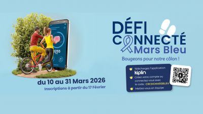 Mars bleu  2026 -  Ensemble pour la prévention du cancer colorectal